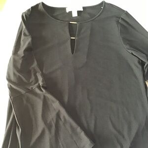 Woman’s Michael Kors top with bell sleeves in black